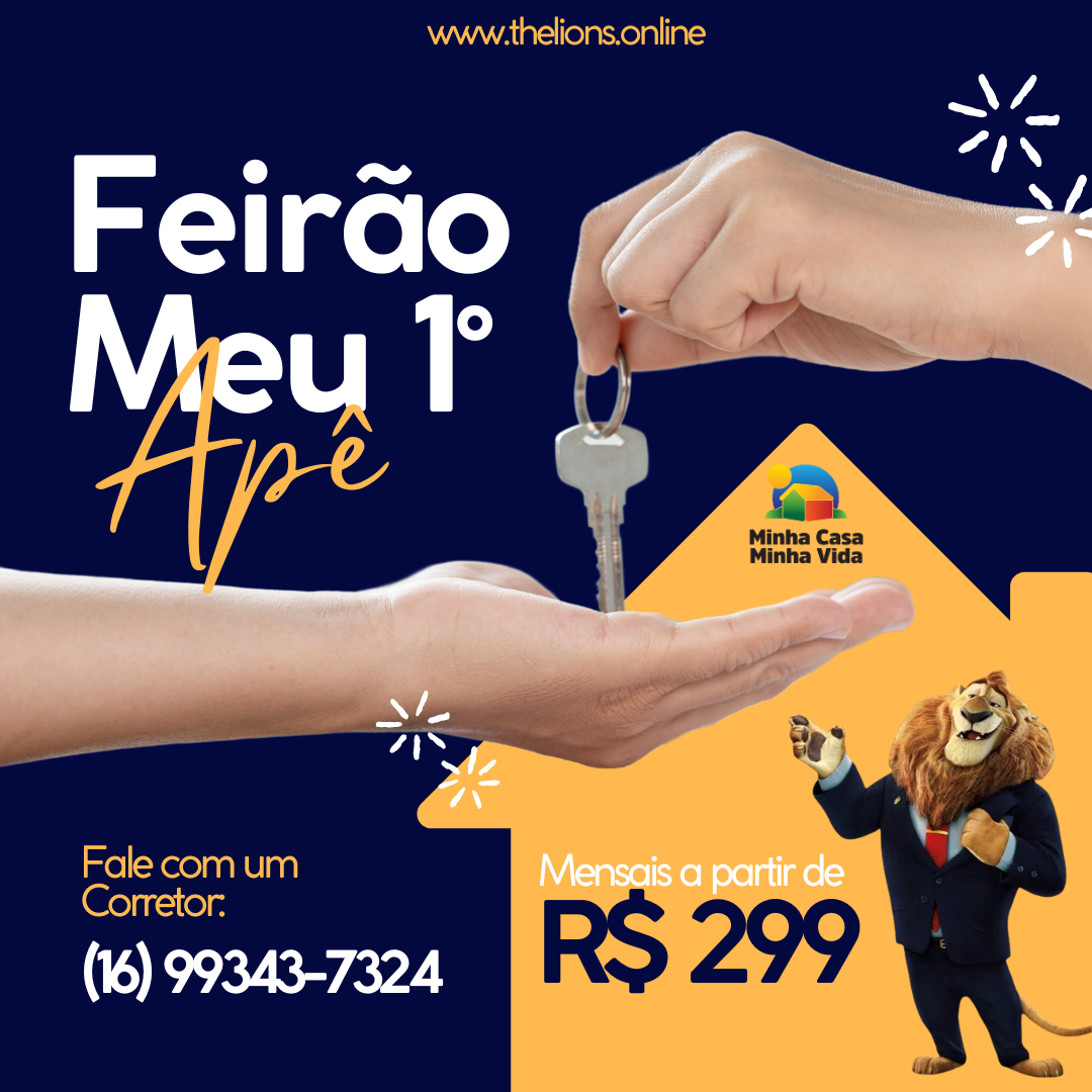 FEIRÃO MEU PRIMEIRO APÊ – Minha casa minha vida Ribeirão Preto